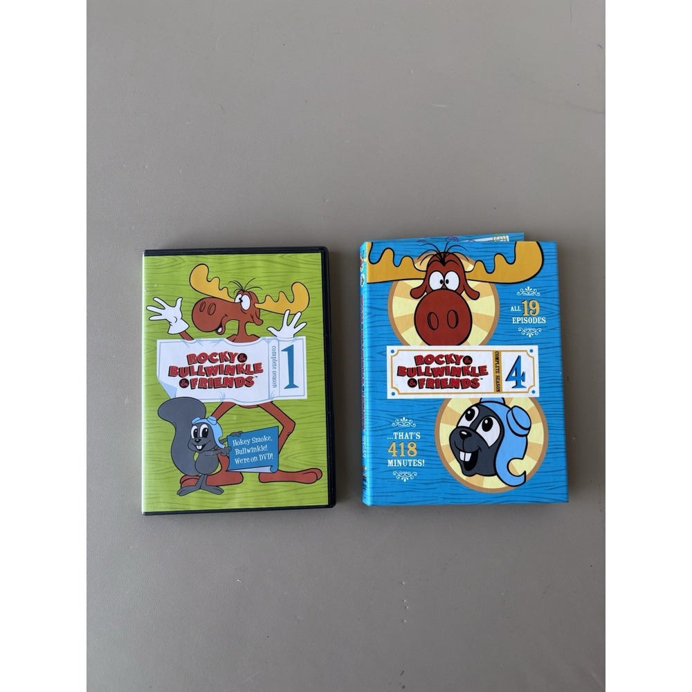 Rocky & Bullwinkle & Friends DVD Season 1 & 4